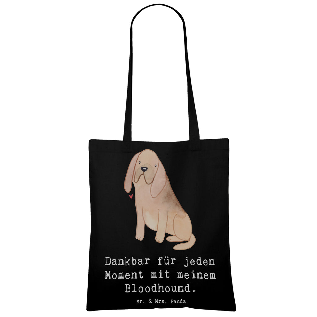 Tragetasche Bloodhound Moment Beuteltasche, Beutel, Einkaufstasche, Jutebeutel, Stoffbeutel, Tasche, Shopper, Umhängetasche, Strandtasche, Schultertasche, Stofftasche, Tragetasche, Badetasche, Jutetasche, Einkaufstüte, Laptoptasche, Hund, Hunderasse, Rassehund, Hundebesitzer, Geschenk, Tierfreund, Schenken, Welpe, Bluthund, Bloodhound, St. Hubertushund, Chien de Saint Hubert