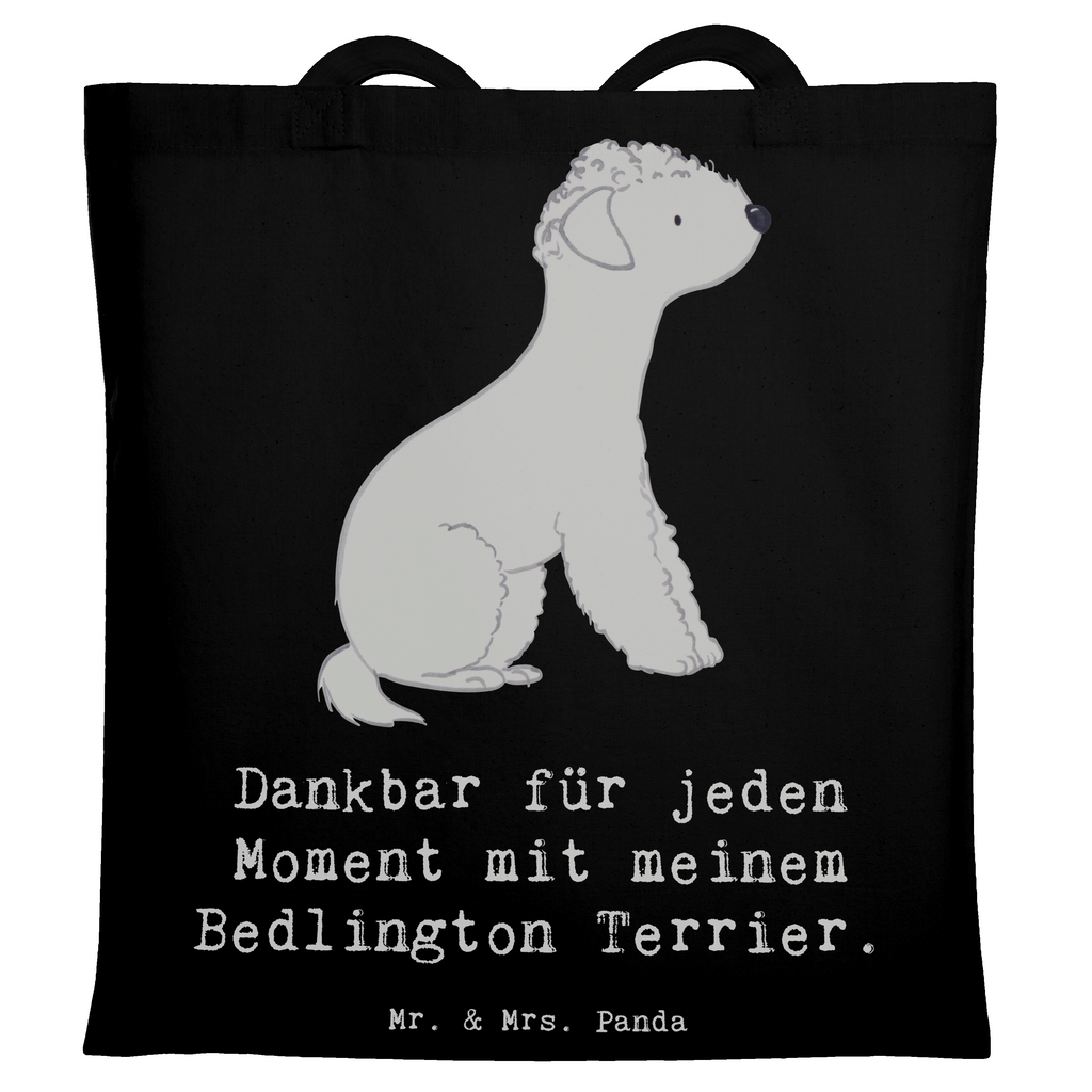 Tragetasche Bedlington Terrier Moment Beuteltasche, Beutel, Einkaufstasche, Jutebeutel, Stoffbeutel, Tasche, Shopper, Umhängetasche, Strandtasche, Schultertasche, Stofftasche, Tragetasche, Badetasche, Jutetasche, Einkaufstüte, Laptoptasche, Hund, Hunderasse, Rassehund, Hundebesitzer, Geschenk, Tierfreund, Schenken, Welpe, Bedlington Terrier, Terrier