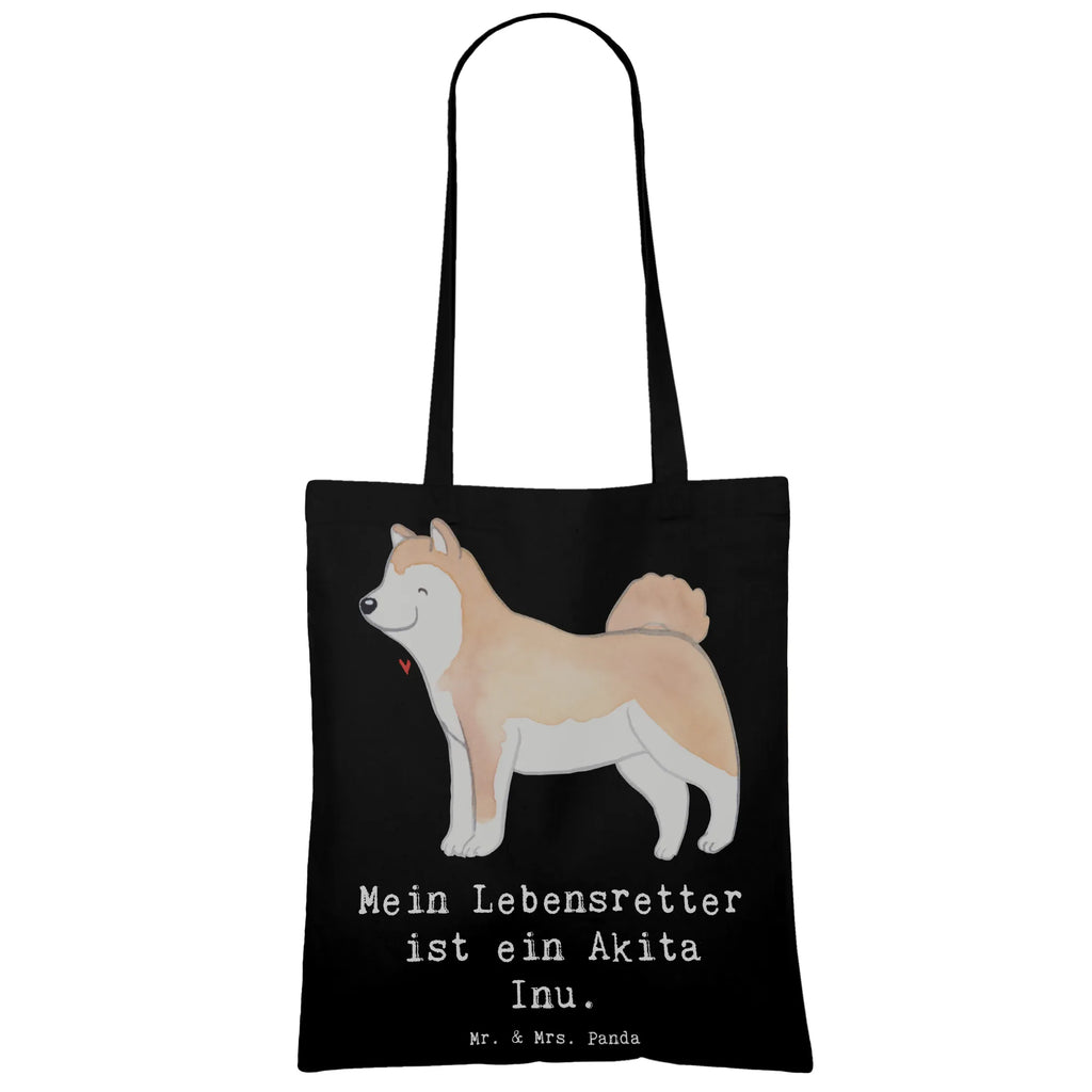 Tragetasche Akita Inu Lebensretter Beuteltasche, Beutel, Einkaufstasche, Jutebeutel, Stoffbeutel, Tasche, Shopper, Umhängetasche, Strandtasche, Schultertasche, Stofftasche, Tragetasche, Badetasche, Jutetasche, Einkaufstüte, Laptoptasche, Hund, Hunderasse, Rassehund, Hundebesitzer, Geschenk, Tierfreund, Schenken, Welpe