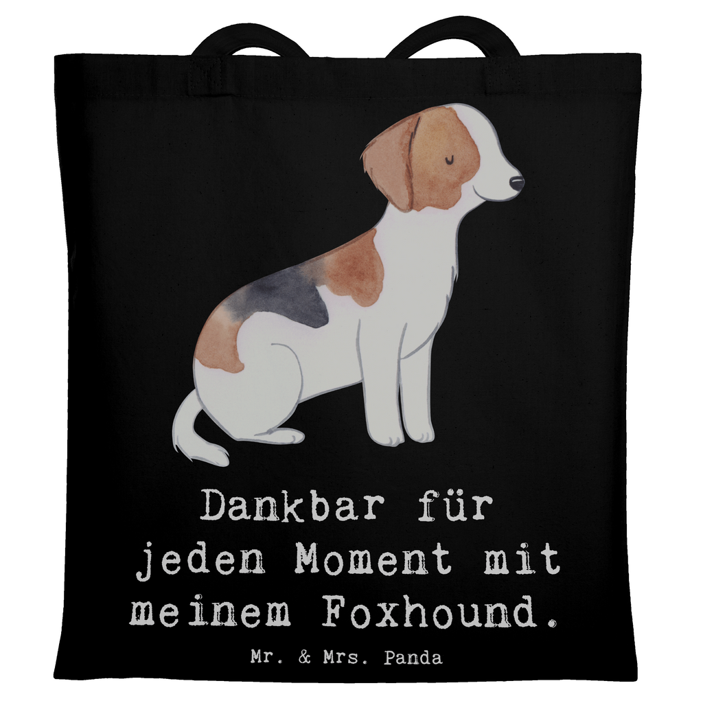 Tragetasche Foxhound Moment Beuteltasche, Beutel, Einkaufstasche, Jutebeutel, Stoffbeutel, Tasche, Shopper, Umhängetasche, Strandtasche, Schultertasche, Stofftasche, Tragetasche, Badetasche, Jutetasche, Einkaufstüte, Laptoptasche, Hund, Hunderasse, Rassehund, Hundebesitzer, Geschenk, Tierfreund, Schenken, Welpe, Foxhound, Jagdhund, Laufhund