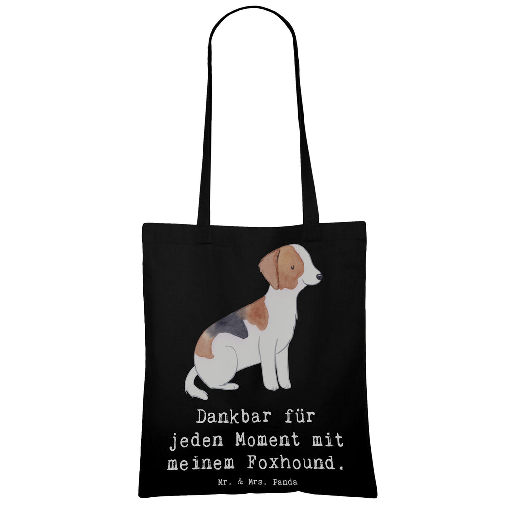 Tragetasche Foxhound Moment Beuteltasche, Beutel, Einkaufstasche, Jutebeutel, Stoffbeutel, Tasche, Shopper, Umhängetasche, Strandtasche, Schultertasche, Stofftasche, Tragetasche, Badetasche, Jutetasche, Einkaufstüte, Laptoptasche, Hund, Hunderasse, Rassehund, Hundebesitzer, Geschenk, Tierfreund, Schenken, Welpe, Foxhound, Jagdhund, Laufhund