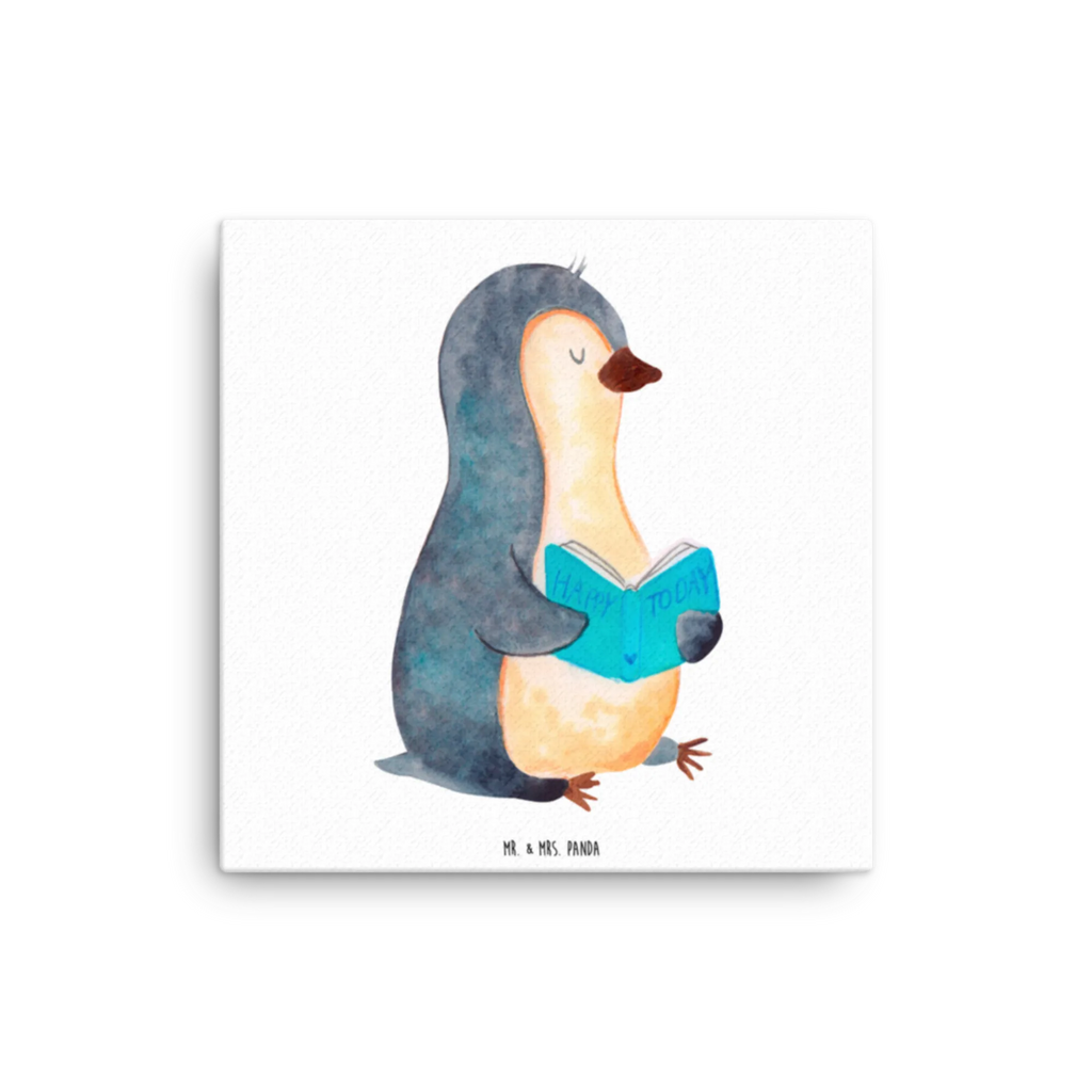 Leinwand Bild Pinguin Buch Leinwand, Bild, Kunstdruck, Wanddeko, Dekoration, Pinguin, Pinguine, Buch, Lesen, Bücherwurm, Nichtstun, Faulenzen, Ferien, Urlaub, Freizeit