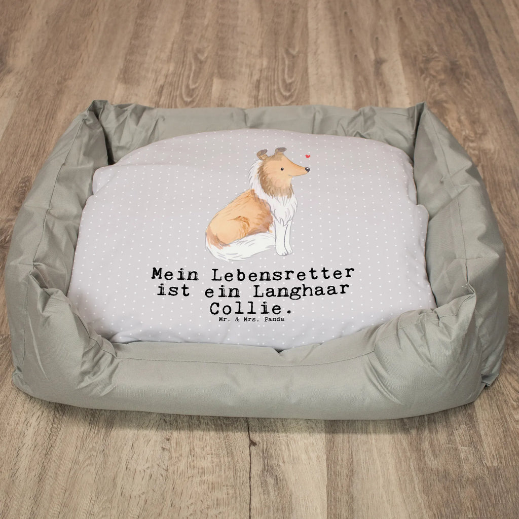 Hundebett Langhaar Collie Lebensretter Hundebett, Hundeliege, Liegeplatz, Hund, Hundekörbchen, Körbchen, Tierbett, Hundebett Luxus, Hundekissen, Hundesofa, Hundeschlafplatz, Hundebettchen, Hundemöbel, Hundedecke, Hunderasse, Rassehund, Hundebesitzer, Geschenk, Tierfreund, Schenken, Welpe, Langhaar Collie, britischer Hütehund