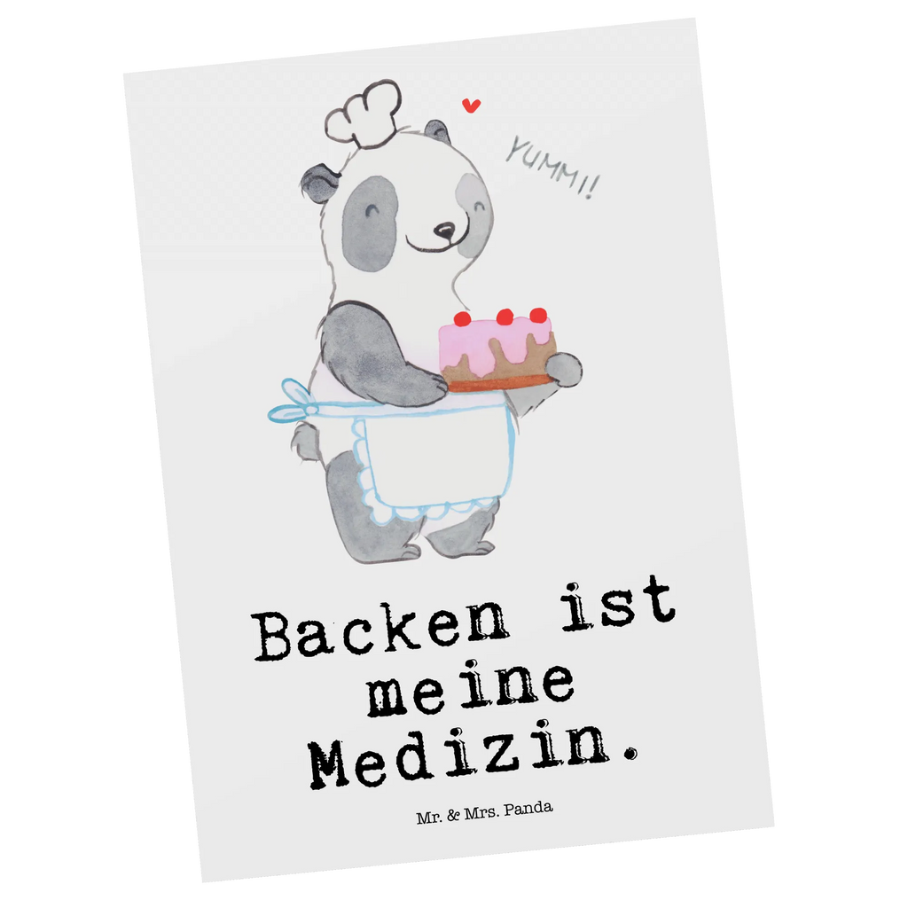 Postkarte Panda Backen Postkarte, Karte, Geschenkkarte, Grußkarte, Einladung, Ansichtskarte, Geburtstagskarte, Einladungskarte, Dankeskarte, Ansichtskarten, Einladung Geburtstag, Einladungskarten Geburtstag, Geschenk, Sport, Sportart, Hobby, Schenken, Danke, Dankeschön, Auszeichnung, Gewinn, Sportler, backen, Hobbybäcker, Kuchen backen