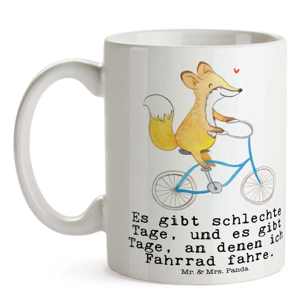 Tasse Fuchs Fahrrad fahren Tasse, Kaffeetasse, Teetasse, Becher, Kaffeebecher, Teebecher, Keramiktasse, Porzellantasse, Büro Tasse, Geschenk Tasse, Tasse Sprüche, Tasse Motive, Kaffeetassen, Tasse bedrucken, Designer Tasse, Cappuccino Tassen, Schöne Teetassen, Geschenk, Sport, Sportart, Hobby, Schenken, Danke, Dankeschön, Auszeichnung, Gewinn, Sportler, Fahrrad fahren, Radeln, Trekking, Mountainbiking, Radsport