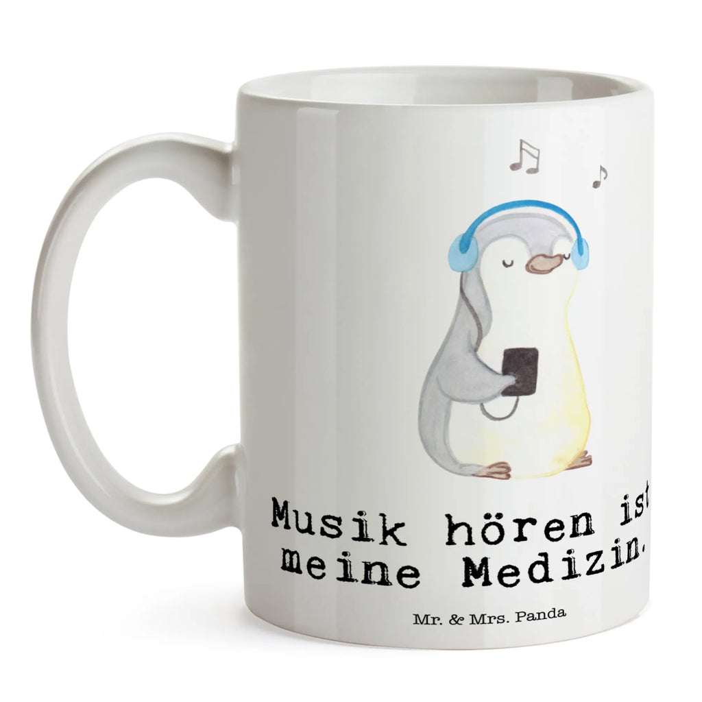 Tasse Pinguin Musik hören Tasse, Kaffeetasse, Teetasse, Becher, Kaffeebecher, Teebecher, Keramiktasse, Porzellantasse, Büro Tasse, Geschenk Tasse, Tasse Sprüche, Tasse Motive, Kaffeetassen, Tasse bedrucken, Designer Tasse, Cappuccino Tassen, Schöne Teetassen, Geschenk, Sport, Sportart, Hobby, Schenken, Danke, Dankeschön, Auszeichnung, Gewinn, Sportler, Musik hören, Lieblingssong