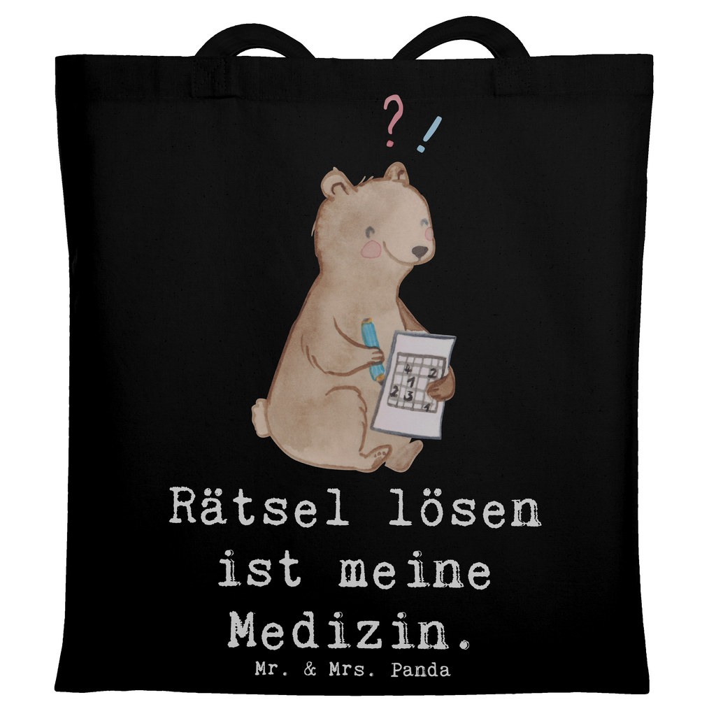 Tragetasche Bär Rätsel lösen Beuteltasche, Beutel, Einkaufstasche, Jutebeutel, Stoffbeutel, Tasche, Shopper, Umhängetasche, Strandtasche, Schultertasche, Stofftasche, Tragetasche, Badetasche, Jutetasche, Einkaufstüte, Laptoptasche, Geschenk, Sport, Sportart, Hobby, Schenken, Danke, Dankeschön, Auszeichnung, Gewinn, Sportler, Rätsel lösen, Kreuzworträtsel lösen, Knobeln, Gedächtnistraining, Gedächtnissport