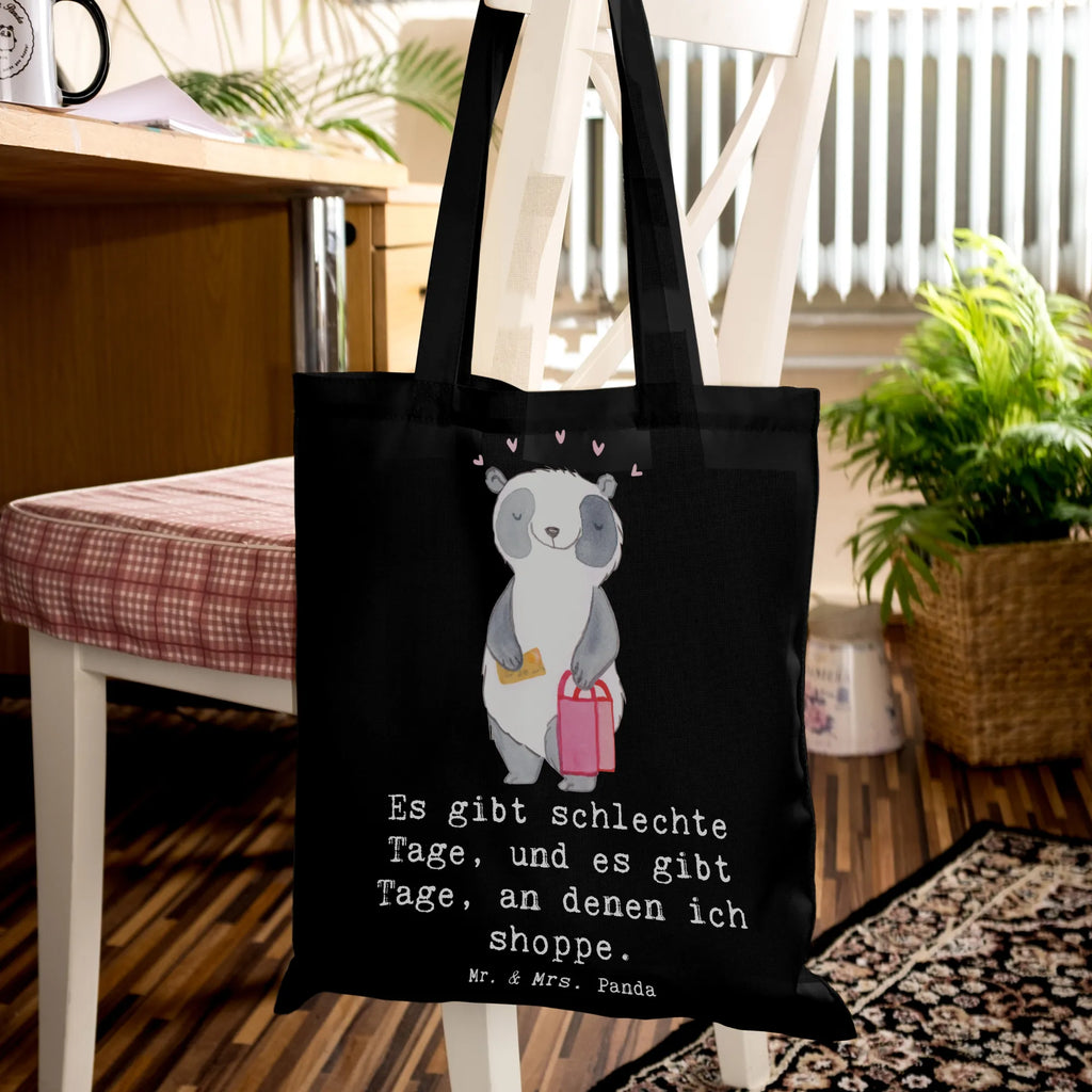 Tragetasche Panda Shopping Beuteltasche, Beutel, Einkaufstasche, Jutebeutel, Stoffbeutel, Tasche, Shopper, Umhängetasche, Strandtasche, Schultertasche, Stofftasche, Tragetasche, Badetasche, Jutetasche, Einkaufstüte, Laptoptasche, Geschenk, Sport, Sportart, Hobby, Schenken, Danke, Dankeschön, Auszeichnung, Gewinn, Sportler, Shopping, shoppen, einkaufen