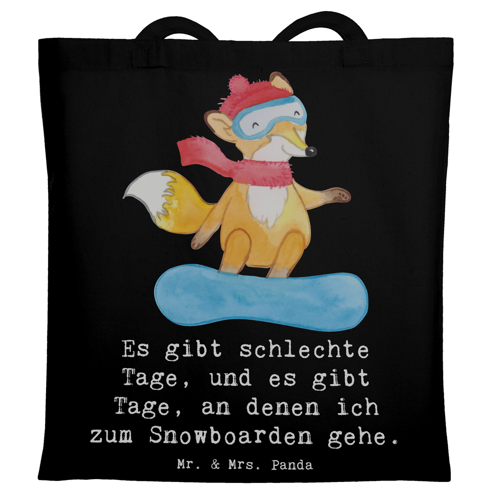 Tragetasche Fuchs Snowboarden Tage Beuteltasche, Beutel, Einkaufstasche, Jutebeutel, Stoffbeutel, Tasche, Shopper, Umhängetasche, Strandtasche, Schultertasche, Stofftasche, Tragetasche, Badetasche, Jutetasche, Einkaufstüte, Laptoptasche, Geschenk, Sport, Sportart, Hobby, Schenken, Danke, Dankeschön, Auszeichnung, Gewinn, Sportler, Snowboard, snowboarden, Wintersport, Snowboardschule, Winterurlaub