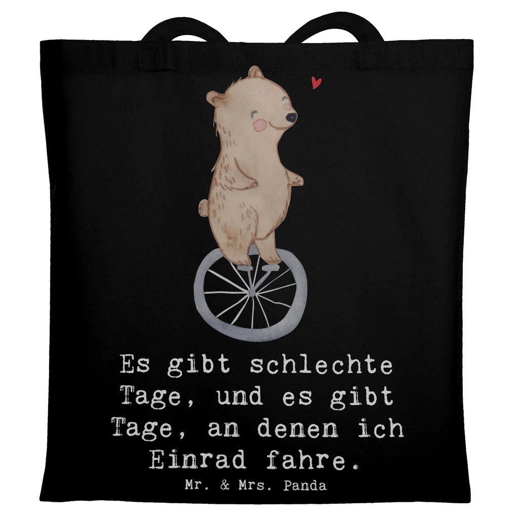 Tragetasche Bär Einrad fahren Beuteltasche, Beutel, Einkaufstasche, Jutebeutel, Stoffbeutel, Tasche, Shopper, Umhängetasche, Strandtasche, Schultertasche, Stofftasche, Tragetasche, Badetasche, Jutetasche, Einkaufstüte, Laptoptasche, Geschenk, Sport, Sportart, Hobby, Schenken, Danke, Dankeschön, Auszeichnung, Gewinn, Sportler, Einrad fahren