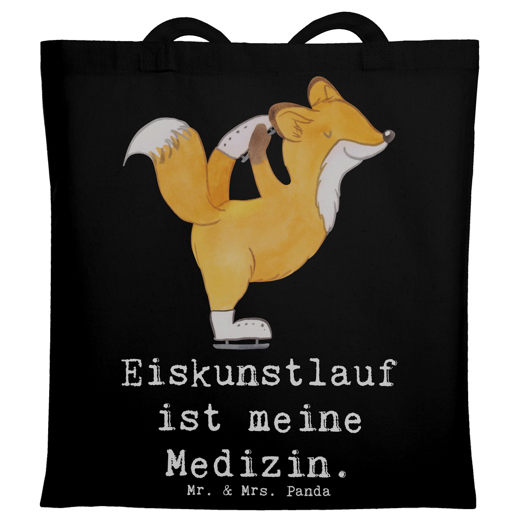 Tragetasche Fuchs Eiskunstläufer Beuteltasche, Beutel, Einkaufstasche, Jutebeutel, Stoffbeutel, Tasche, Shopper, Umhängetasche, Strandtasche, Schultertasche, Stofftasche, Tragetasche, Badetasche, Jutetasche, Einkaufstüte, Laptoptasche, Geschenk, Sport, Sportart, Hobby, Schenken, Danke, Dankeschön, Auszeichnung, Gewinn, Sportler, Eiskunstläufer, Eiskunstläuferin, Eiskunst