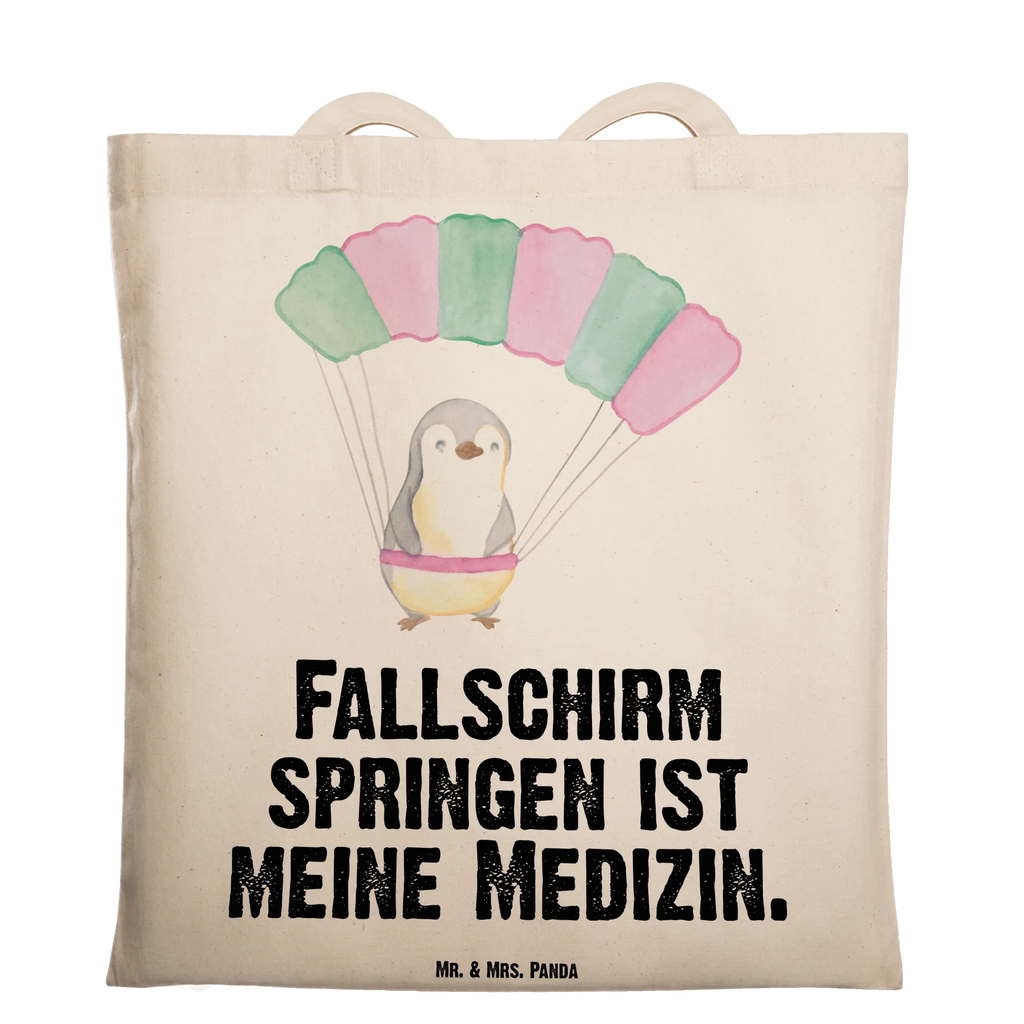 Tragetasche Pinguin Fallschirm springen Beuteltasche, Beutel, Einkaufstasche, Jutebeutel, Stoffbeutel, Tasche, Shopper, Umhängetasche, Strandtasche, Schultertasche, Stofftasche, Tragetasche, Badetasche, Jutetasche, Einkaufstüte, Laptoptasche, Geschenk, Sport, Sportart, Hobby, Schenken, Danke, Dankeschön, Auszeichnung, Gewinn, Sportler, Fallschirmspringen, Skydive, Fallschirmsprung, Tandemsprung, Fallschirmflug, Freifall, Erlebnisgeschenk, Adrenalinkick, Extreme Sport, Luftakrobatik, Adrenalinrausch, Parachute Jumping