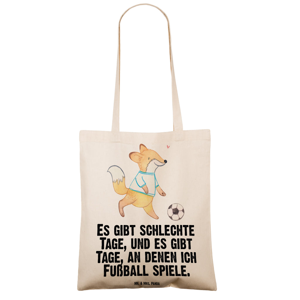 Tragetasche Fuchs Fußball spielen Beuteltasche, Beutel, Einkaufstasche, Jutebeutel, Stoffbeutel, Tasche, Shopper, Umhängetasche, Strandtasche, Schultertasche, Stofftasche, Tragetasche, Badetasche, Jutetasche, Einkaufstüte, Laptoptasche, Geschenk, Sport, Sportart, Hobby, Schenken, Danke, Dankeschön, Auszeichnung, Gewinn, Sportler, Fußball spielen, Fußballtraining, Fußballverein, Fußballmannschaft, Fußball Turnier, Punktspiele, Fußball