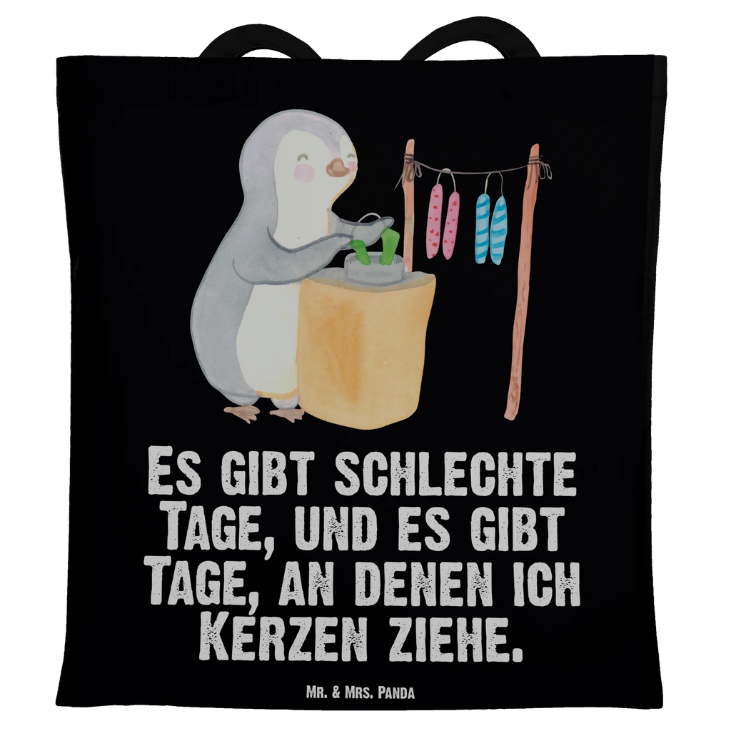 Tragetasche Pinguin Kerzenziehen Beuteltasche, Beutel, Einkaufstasche, Jutebeutel, Stoffbeutel, Tasche, Shopper, Umhängetasche, Strandtasche, Schultertasche, Stofftasche, Tragetasche, Badetasche, Jutetasche, Einkaufstüte, Laptoptasche, Geschenk, Sport, Sportart, Hobby, Schenken, Danke, Dankeschön, Auszeichnung, Gewinn, Sportler, Kerzenziehen, Kerzen ziehen. DIY, Deko basteln