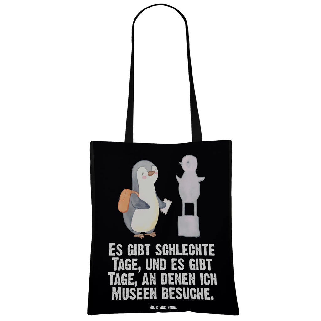 Tragetasche Pinguin Museum besuchen Beuteltasche, Beutel, Einkaufstasche, Jutebeutel, Stoffbeutel, Tasche, Shopper, Umhängetasche, Strandtasche, Schultertasche, Stofftasche, Tragetasche, Badetasche, Jutetasche, Einkaufstüte, Laptoptasche, Geschenk, Sport, Sportart, Hobby, Schenken, Danke, Dankeschön, Auszeichnung, Gewinn, Sportler, Museum besuchen, Museen