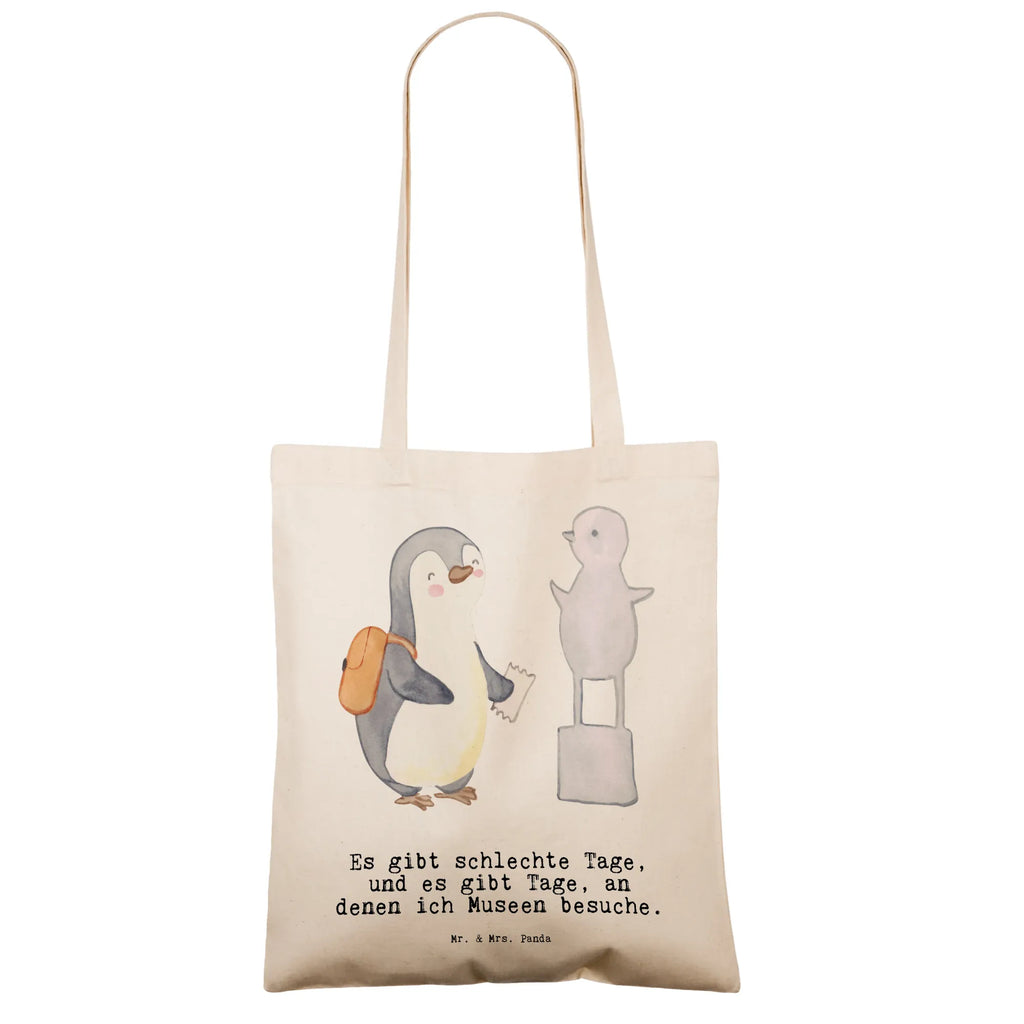 Tragetasche Pinguin Museum besuchen Beuteltasche, Beutel, Einkaufstasche, Jutebeutel, Stoffbeutel, Tasche, Shopper, Umhängetasche, Strandtasche, Schultertasche, Stofftasche, Tragetasche, Badetasche, Jutetasche, Einkaufstüte, Laptoptasche, Geschenk, Sport, Sportart, Hobby, Schenken, Danke, Dankeschön, Auszeichnung, Gewinn, Sportler, Museum besuchen, Museen