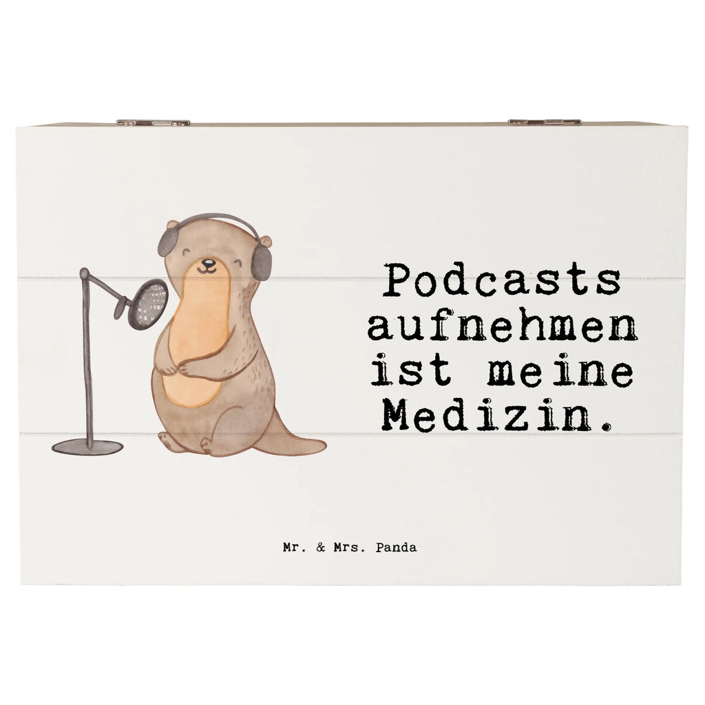 Holzkiste Otter Podcast aufnehmen Holzkiste, Kiste, Schatzkiste, Truhe, Schatulle, XXL, Erinnerungsbox, Erinnerungskiste, Dekokiste, Aufbewahrungsbox, Geschenkbox, Geschenkdose, Geschenk, Sport, Sportart, Hobby, Schenken, Danke, Dankeschön, Auszeichnung, Gewinn, Sportler, Podcast aufnehmen, Podcast produzieren, Podcasterin, Podcaster