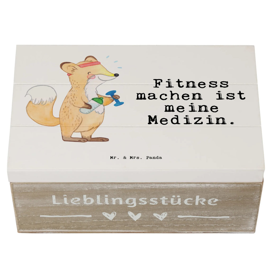 Holzkiste Fuchs Fitness Holzkiste, Kiste, Schatzkiste, Truhe, Schatulle, XXL, Erinnerungsbox, Erinnerungskiste, Dekokiste, Aufbewahrungsbox, Geschenkbox, Geschenkdose, Geschenk, Sport, Sportart, Hobby, Schenken, Danke, Dankeschön, Auszeichnung, Gewinn, Sportler, Fitness, Sport treiben, Fitnessstudio, Sportclub, Kraftsport