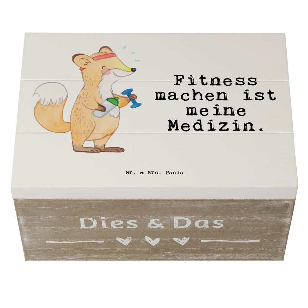 Holzkiste Fuchs Fitness Holzkiste, Kiste, Schatzkiste, Truhe, Schatulle, XXL, Erinnerungsbox, Erinnerungskiste, Dekokiste, Aufbewahrungsbox, Geschenkbox, Geschenkdose, Geschenk, Sport, Sportart, Hobby, Schenken, Danke, Dankeschön, Auszeichnung, Gewinn, Sportler, Fitness, Sport treiben, Fitnessstudio, Sportclub, Kraftsport