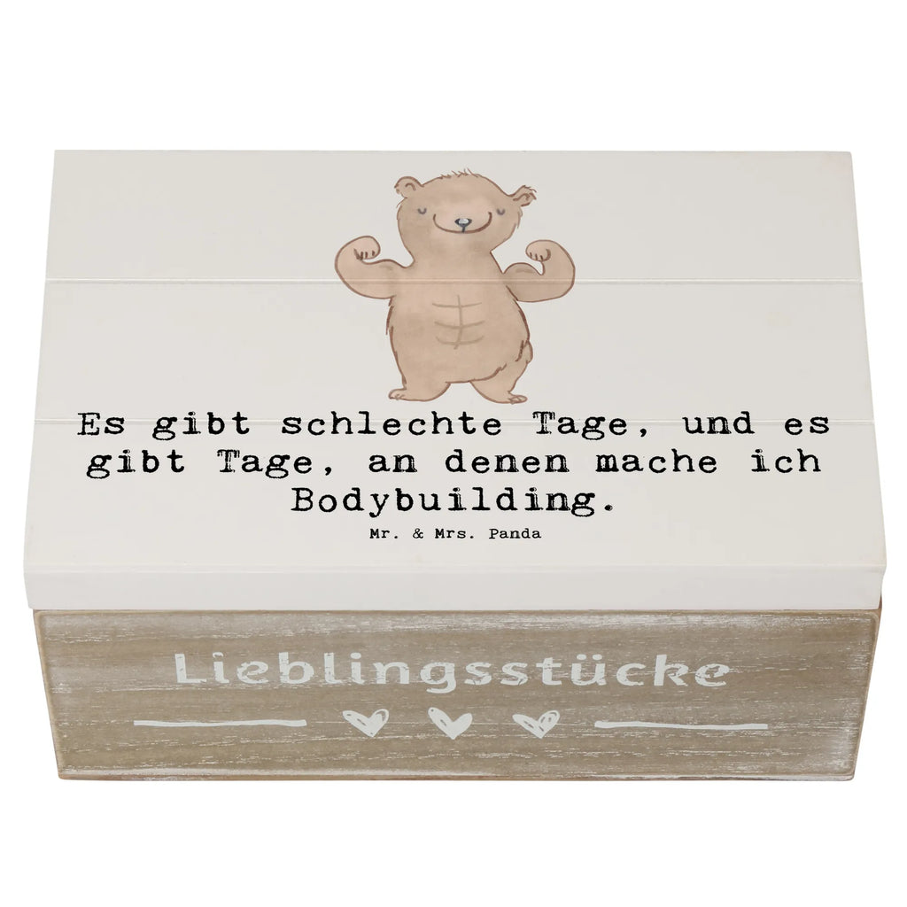 Holzkiste Bär Bodybuilding Holzkiste, Kiste, Schatzkiste, Truhe, Schatulle, XXL, Erinnerungsbox, Erinnerungskiste, Dekokiste, Aufbewahrungsbox, Geschenkbox, Geschenkdose, Geschenk, Sport, Sportart, Hobby, Schenken, Danke, Dankeschön, Auszeichnung, Gewinn, Sportler, Bodybuilding, Muskelmasse, Körpergestaltung, Leistungssport