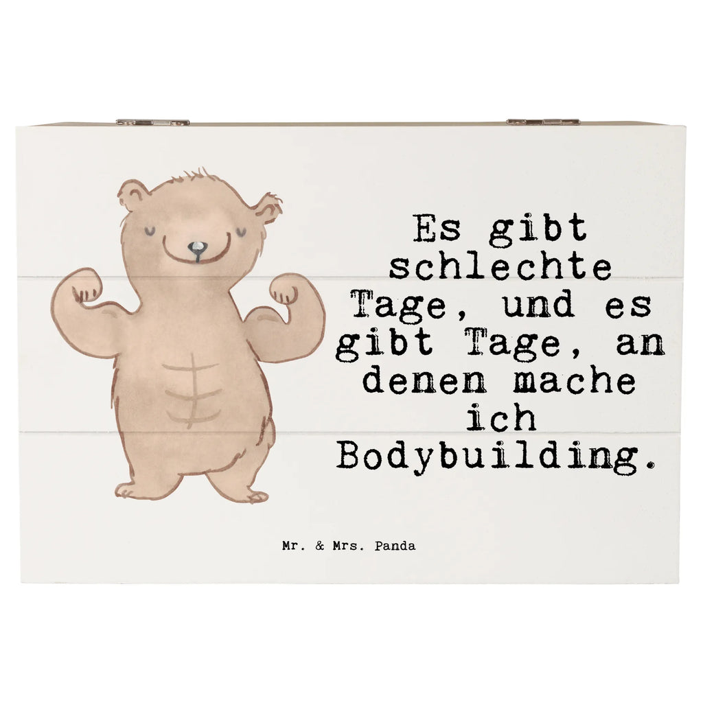 Holzkiste Bär Bodybuilding Holzkiste, Kiste, Schatzkiste, Truhe, Schatulle, XXL, Erinnerungsbox, Erinnerungskiste, Dekokiste, Aufbewahrungsbox, Geschenkbox, Geschenkdose, Geschenk, Sport, Sportart, Hobby, Schenken, Danke, Dankeschön, Auszeichnung, Gewinn, Sportler, Bodybuilding, Muskelmasse, Körpergestaltung, Leistungssport