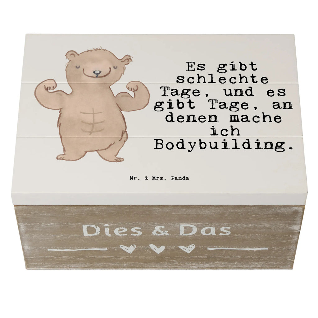 Holzkiste Bär Bodybuilding Holzkiste, Kiste, Schatzkiste, Truhe, Schatulle, XXL, Erinnerungsbox, Erinnerungskiste, Dekokiste, Aufbewahrungsbox, Geschenkbox, Geschenkdose, Geschenk, Sport, Sportart, Hobby, Schenken, Danke, Dankeschön, Auszeichnung, Gewinn, Sportler, Bodybuilding, Muskelmasse, Körpergestaltung, Leistungssport