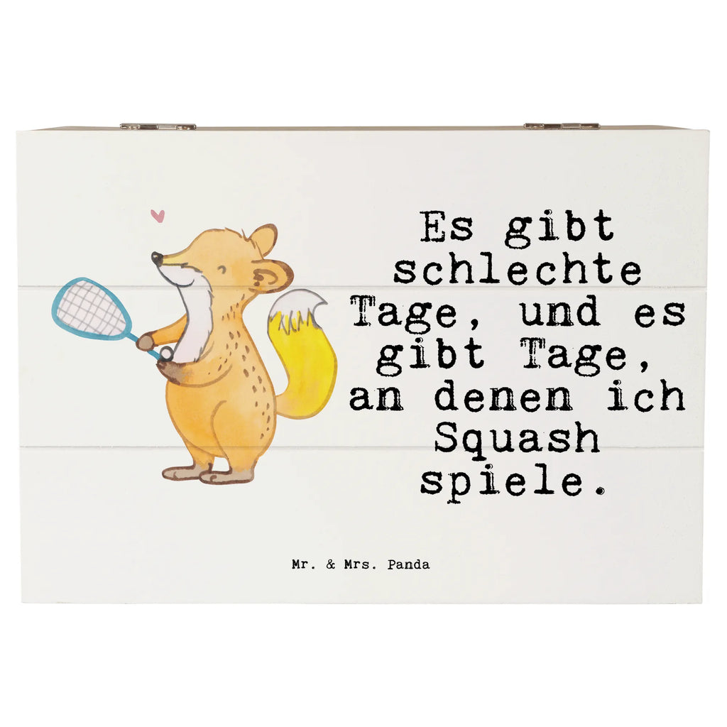 Holzkiste Fuchs Squash spielen Holzkiste, Kiste, Schatzkiste, Truhe, Schatulle, XXL, Erinnerungsbox, Erinnerungskiste, Dekokiste, Aufbewahrungsbox, Geschenkbox, Geschenkdose, Geschenk, Sport, Sportart, Hobby, Schenken, Danke, Dankeschön, Auszeichnung, Gewinn, Sportler, Squash spielen, Squashhalle, Ballsport