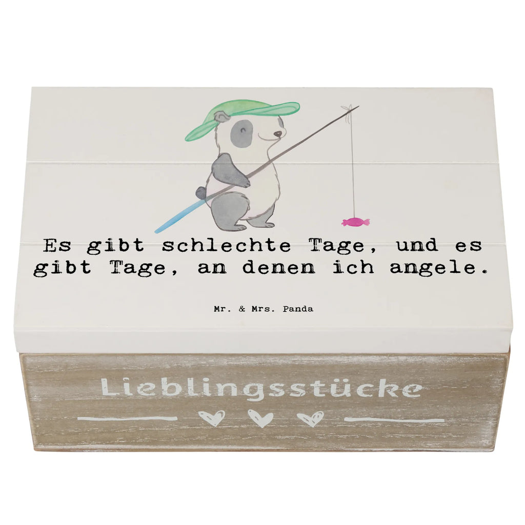 Holzkiste Panda Angeln Holzkiste, Kiste, Schatzkiste, Truhe, Schatulle, XXL, Erinnerungsbox, Erinnerungskiste, Dekokiste, Aufbewahrungsbox, Geschenkbox, Geschenkdose, Geschenk, Sport, Sportart, Hobby, Schenken, Danke, Dankeschön, Auszeichnung, Gewinn, Sportler, angeln, Angelsport, Angelverein, Angler, angeln gehen, Hobbyangler