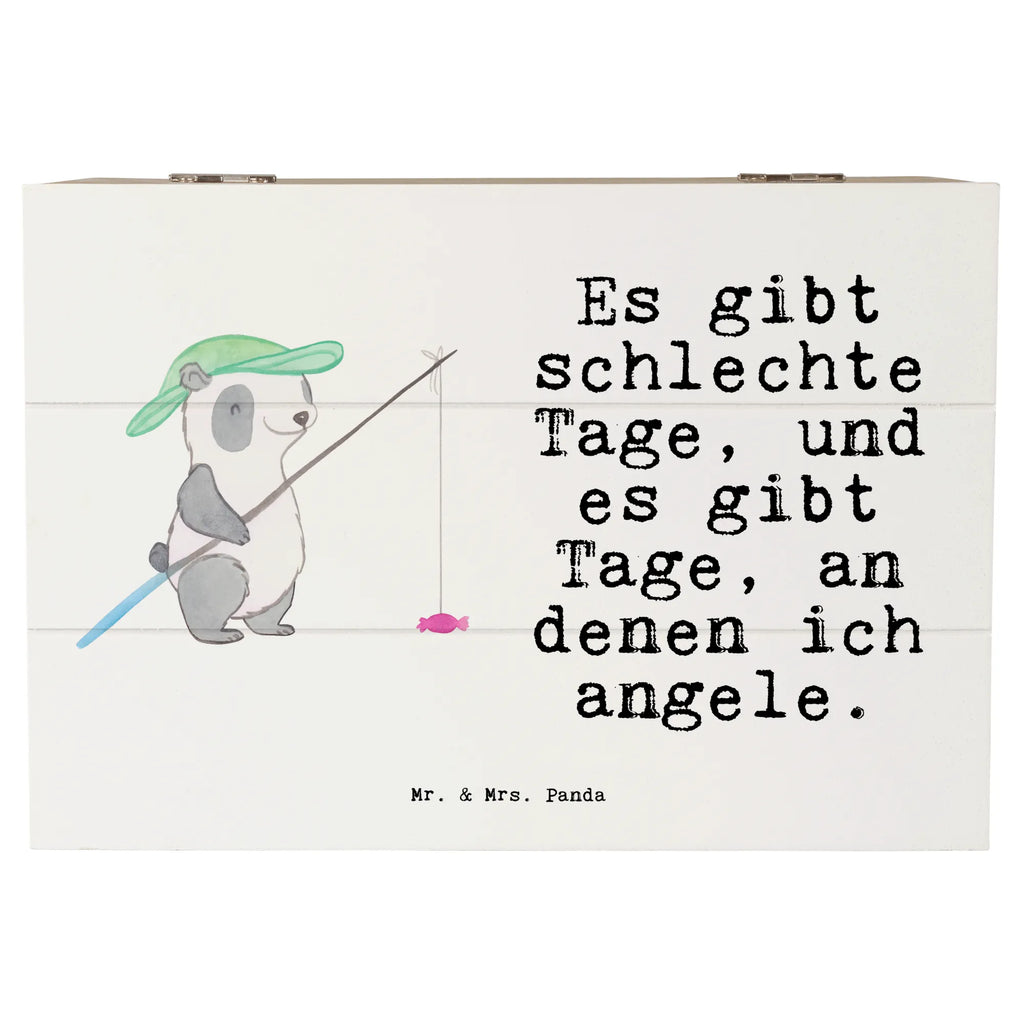 Holzkiste Panda Angeln Holzkiste, Kiste, Schatzkiste, Truhe, Schatulle, XXL, Erinnerungsbox, Erinnerungskiste, Dekokiste, Aufbewahrungsbox, Geschenkbox, Geschenkdose, Geschenk, Sport, Sportart, Hobby, Schenken, Danke, Dankeschön, Auszeichnung, Gewinn, Sportler, angeln, Angelsport, Angelverein, Angler, angeln gehen, Hobbyangler