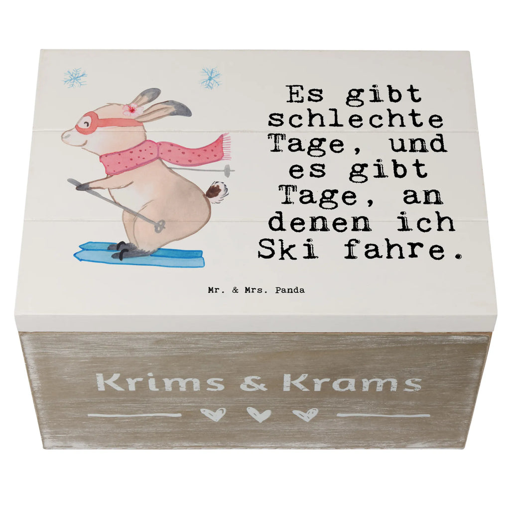 Holzkiste Hase Skifahren Holzkiste, Kiste, Schatzkiste, Truhe, Schatulle, XXL, Erinnerungsbox, Erinnerungskiste, Dekokiste, Aufbewahrungsbox, Geschenkbox, Geschenkdose, Geschenk, Sport, Sportart, Hobby, Schenken, Danke, Dankeschön, Auszeichnung, Gewinn, Sportler, Ski fahren, Skifahren, Skisport, Skiwettbewerb, Skirennen