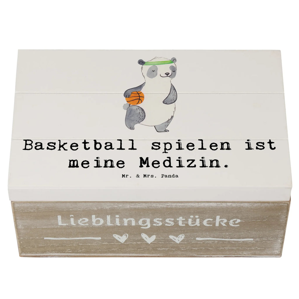 Holzkiste Panda Basketball Holzkiste, Kiste, Schatzkiste, Truhe, Schatulle, XXL, Erinnerungsbox, Erinnerungskiste, Dekokiste, Aufbewahrungsbox, Geschenkbox, Geschenkdose, Geschenk, Sport, Sportart, Hobby, Schenken, Danke, Dankeschön, Auszeichnung, Gewinn, Sportler, Basketball, Basketball Verein, Basketball Verband, Basketballplatz