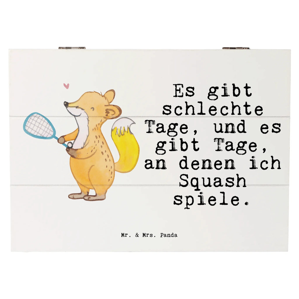 Holzkiste Fuchs Squash spielen Holzkiste, Kiste, Schatzkiste, Truhe, Schatulle, XXL, Erinnerungsbox, Erinnerungskiste, Dekokiste, Aufbewahrungsbox, Geschenkbox, Geschenkdose, Geschenk, Sport, Sportart, Hobby, Schenken, Danke, Dankeschön, Auszeichnung, Gewinn, Sportler, Squash spielen, Squashhalle, Ballsport