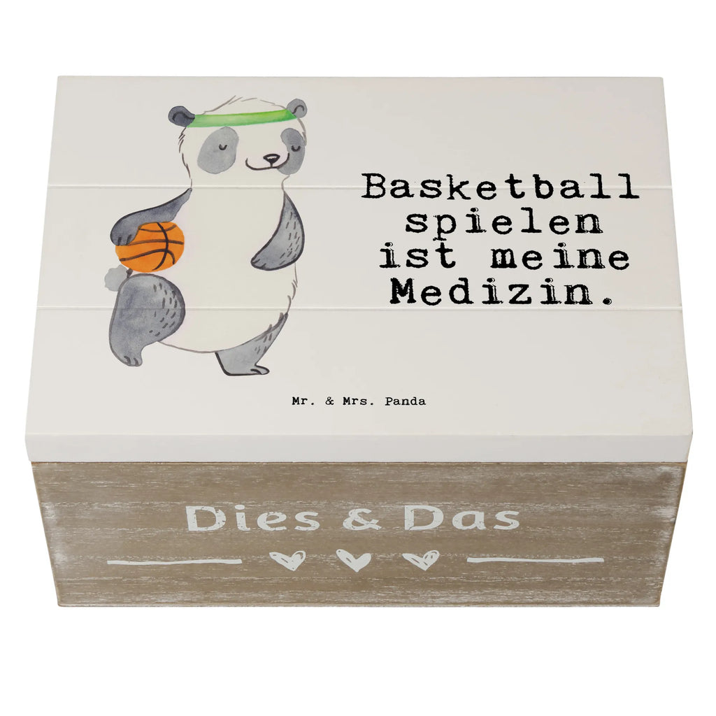 Holzkiste Panda Basketball Holzkiste, Kiste, Schatzkiste, Truhe, Schatulle, XXL, Erinnerungsbox, Erinnerungskiste, Dekokiste, Aufbewahrungsbox, Geschenkbox, Geschenkdose, Geschenk, Sport, Sportart, Hobby, Schenken, Danke, Dankeschön, Auszeichnung, Gewinn, Sportler, Basketball, Basketball Verein, Basketball Verband, Basketballplatz