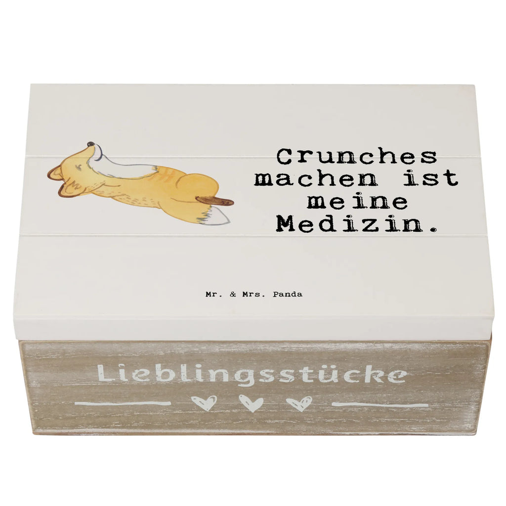 Holzkiste Fuchs Crunches Holzkiste, Kiste, Schatzkiste, Truhe, Schatulle, XXL, Erinnerungsbox, Erinnerungskiste, Dekokiste, Aufbewahrungsbox, Geschenkbox, Geschenkdose, Geschenk, Sport, Sportart, Hobby, Schenken, Danke, Dankeschön, Auszeichnung, Gewinn, Sportler, Crunches, Fitness, Bauchpressen, Fitnessstudio