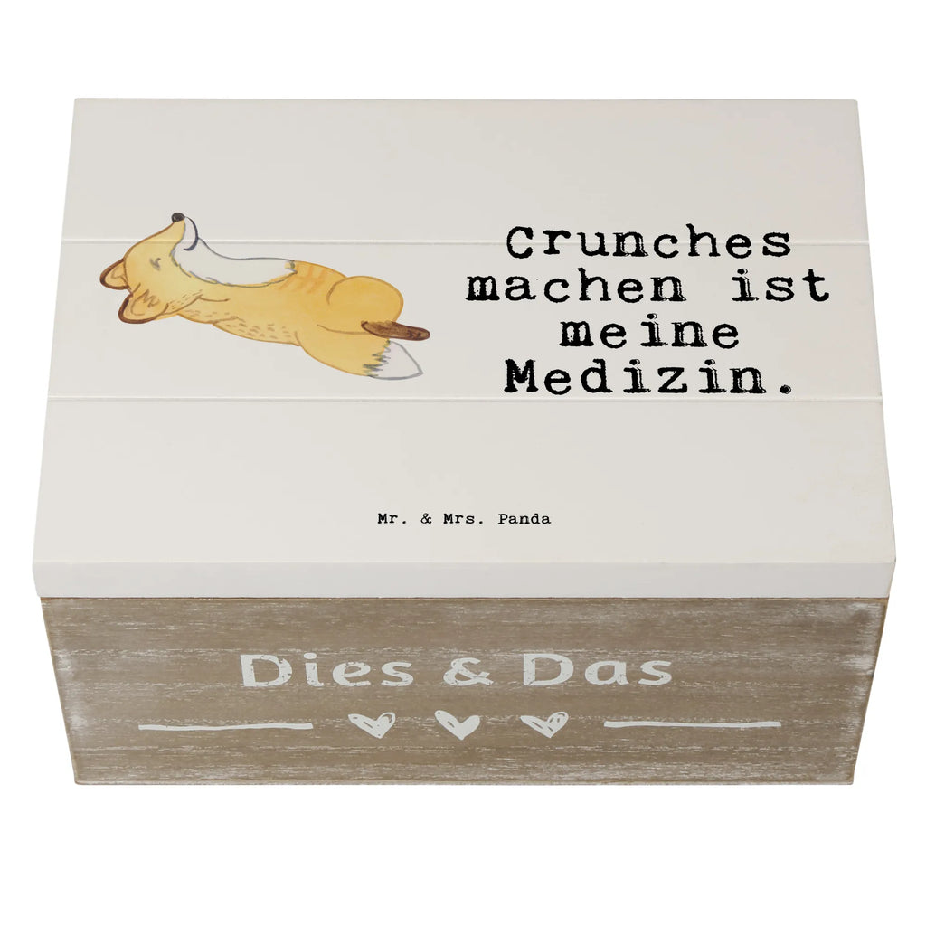 Holzkiste Fuchs Crunches Holzkiste, Kiste, Schatzkiste, Truhe, Schatulle, XXL, Erinnerungsbox, Erinnerungskiste, Dekokiste, Aufbewahrungsbox, Geschenkbox, Geschenkdose, Geschenk, Sport, Sportart, Hobby, Schenken, Danke, Dankeschön, Auszeichnung, Gewinn, Sportler, Crunches, Fitness, Bauchpressen, Fitnessstudio