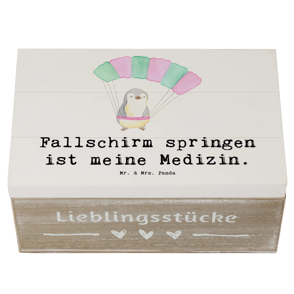 Holzkiste Pinguin Fallschirm springen Holzkiste, Kiste, Schatzkiste, Truhe, Schatulle, XXL, Erinnerungsbox, Erinnerungskiste, Dekokiste, Aufbewahrungsbox, Geschenkbox, Geschenkdose, Geschenk, Sport, Sportart, Hobby, Schenken, Danke, Dankeschön, Auszeichnung, Gewinn, Sportler, Fallschirmspringen, Skydive, Fallschirmsprung, Tandemsprung, Fallschirmflug, Freifall, Erlebnisgeschenk, Adrenalinkick, Extreme Sport, Luftakrobatik, Adrenalinrausch, Parachute Jumping