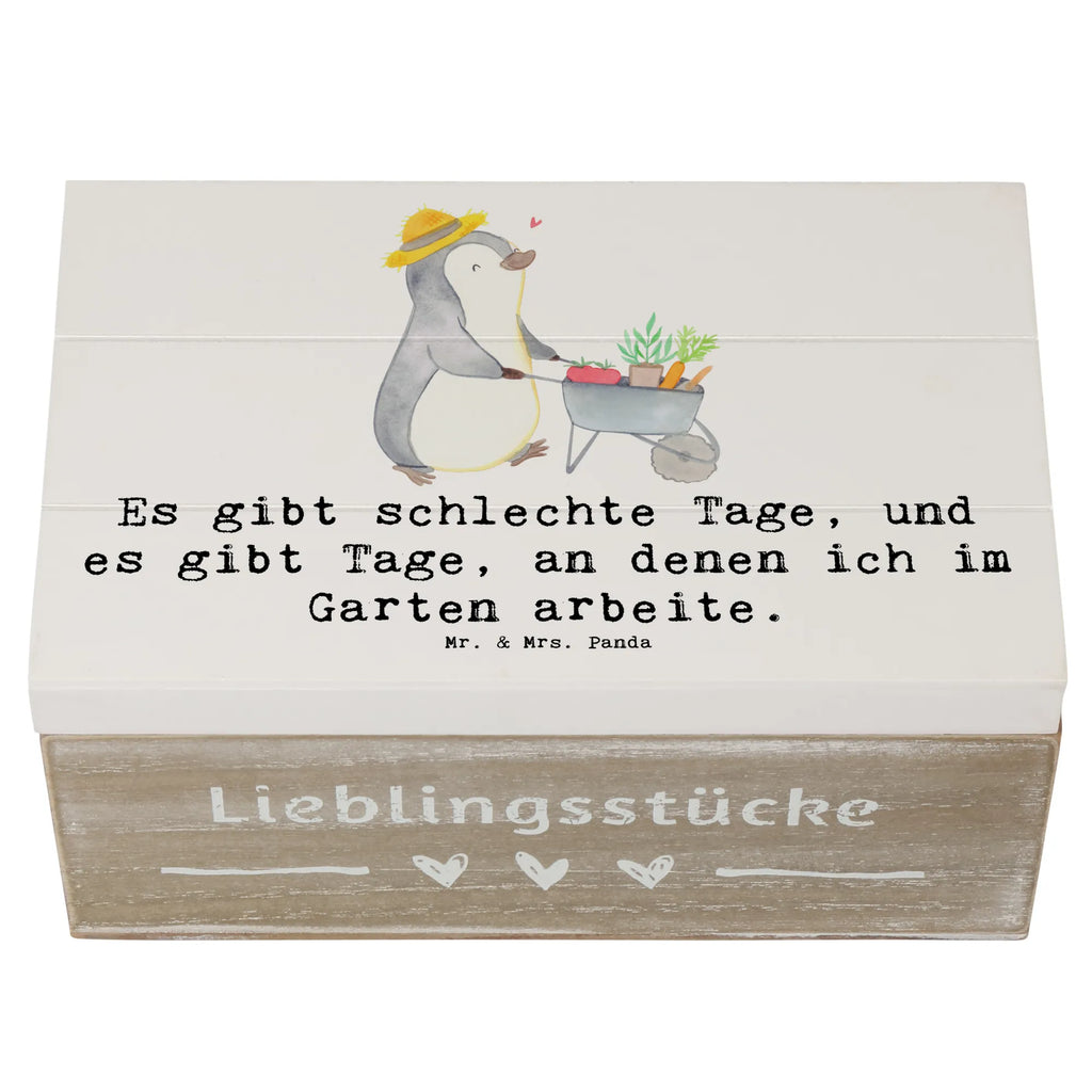 Holzkiste Pinguin Gartenarbeit Holzkiste, Kiste, Schatzkiste, Truhe, Schatulle, XXL, Erinnerungsbox, Erinnerungskiste, Dekokiste, Aufbewahrungsbox, Geschenkbox, Geschenkdose, Geschenk, Sport, Sportart, Hobby, Schenken, Danke, Dankeschön, Auszeichnung, Gewinn, Sportler, Gartenarbeit, Urban gardening, Gärtnern, Gartenpflege