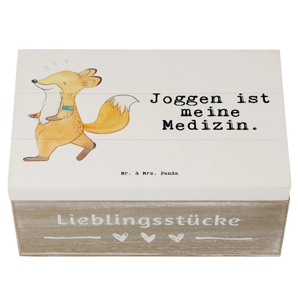 Holzkiste Fuchs Joggen Holzkiste, Kiste, Schatzkiste, Truhe, Schatulle, XXL, Erinnerungsbox, Erinnerungskiste, Dekokiste, Aufbewahrungsbox, Geschenkbox, Geschenkdose, Geschenk, Sport, Sportart, Hobby, Schenken, Danke, Dankeschön, Auszeichnung, Gewinn, Sportler, Joggen, Dauerlauf, Laufsport, Laufen