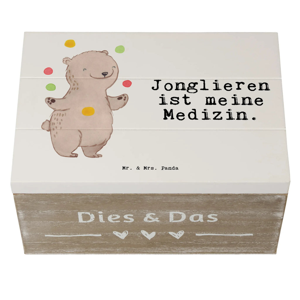 Holzkiste Bär Jonglieren Holzkiste, Kiste, Schatzkiste, Truhe, Schatulle, XXL, Erinnerungsbox, Erinnerungskiste, Dekokiste, Aufbewahrungsbox, Geschenkbox, Geschenkdose, Geschenk, Sport, Sportart, Hobby, Schenken, Danke, Dankeschön, Auszeichnung, Gewinn, Sportler, Jonglieren, Jongleur, Zirkus, Artistik