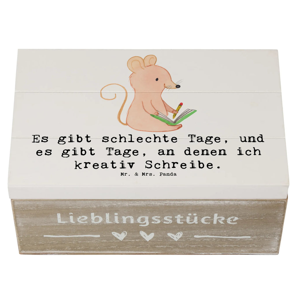 Holzkiste Maus Kreatives Schreiben Holzkiste, Kiste, Schatzkiste, Truhe, Schatulle, XXL, Erinnerungsbox, Erinnerungskiste, Dekokiste, Aufbewahrungsbox, Geschenkbox, Geschenkdose, Geschenk, Sport, Sportart, Hobby, Schenken, Danke, Dankeschön, Auszeichnung, Gewinn, Sportler, Kreatives Schreiben, creative writing, Literatur schreiben