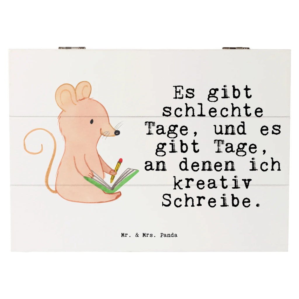 Holzkiste Maus Kreatives Schreiben Holzkiste, Kiste, Schatzkiste, Truhe, Schatulle, XXL, Erinnerungsbox, Erinnerungskiste, Dekokiste, Aufbewahrungsbox, Geschenkbox, Geschenkdose, Geschenk, Sport, Sportart, Hobby, Schenken, Danke, Dankeschön, Auszeichnung, Gewinn, Sportler, Kreatives Schreiben, creative writing, Literatur schreiben