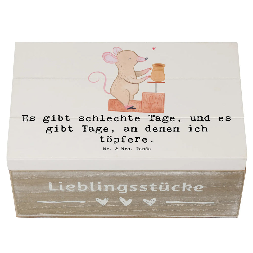 Holzkiste Maus Töpfern Holzkiste, Kiste, Schatzkiste, Truhe, Schatulle, XXL, Erinnerungsbox, Erinnerungskiste, Dekokiste, Aufbewahrungsbox, Geschenkbox, Geschenkdose, Geschenk, Sport, Sportart, Hobby, Schenken, Danke, Dankeschön, Auszeichnung, Gewinn, Sportler, Töpfern, Töpferei, Töpferkurs