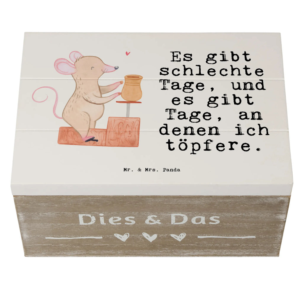 Holzkiste Maus Töpfern Holzkiste, Kiste, Schatzkiste, Truhe, Schatulle, XXL, Erinnerungsbox, Erinnerungskiste, Dekokiste, Aufbewahrungsbox, Geschenkbox, Geschenkdose, Geschenk, Sport, Sportart, Hobby, Schenken, Danke, Dankeschön, Auszeichnung, Gewinn, Sportler, Töpfern, Töpferei, Töpferkurs