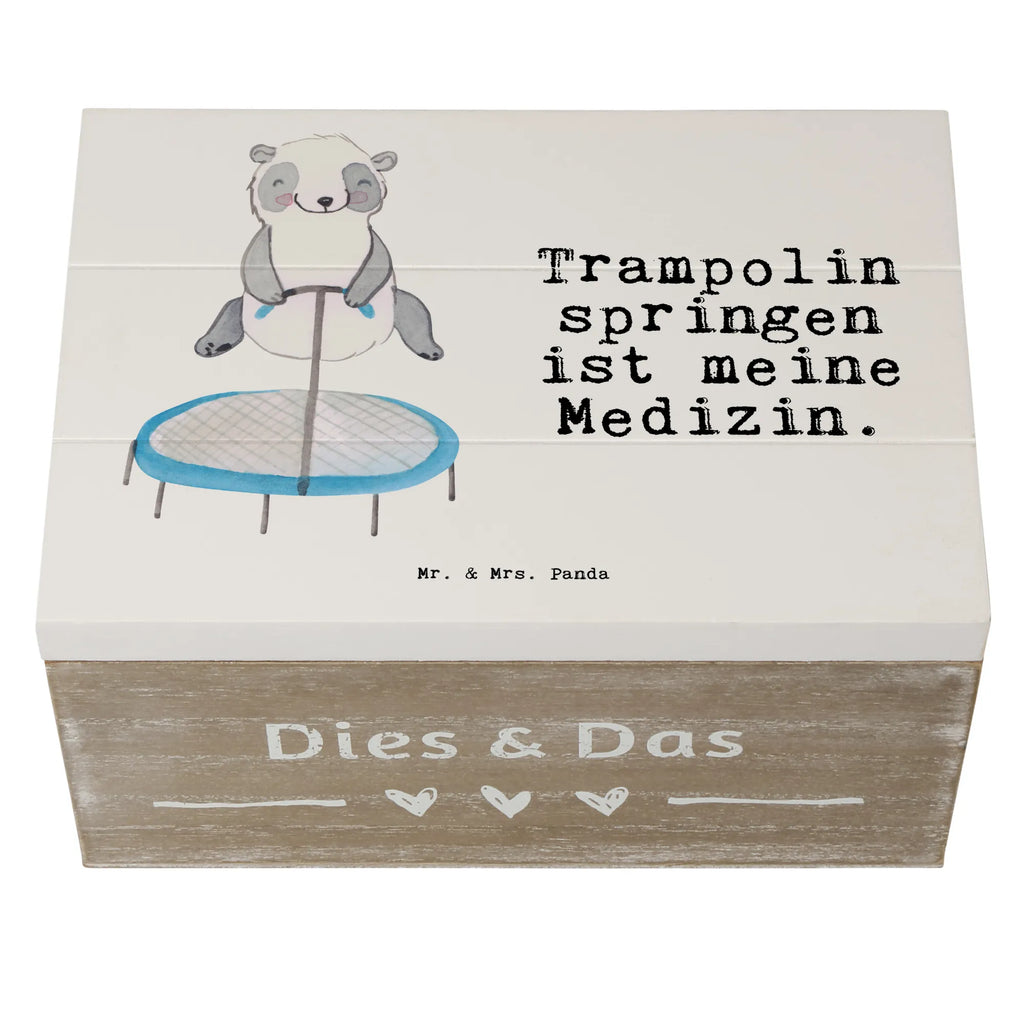 Holzkiste Panda Trampolin springen Holzkiste, Kiste, Schatzkiste, Truhe, Schatulle, XXL, Erinnerungsbox, Erinnerungskiste, Dekokiste, Aufbewahrungsbox, Geschenkbox, Geschenkdose, Geschenk, Sport, Sportart, Hobby, Schenken, Danke, Dankeschön, Auszeichnung, Gewinn, Sportler, Trampolin springen, Trampolin Springen, Trampolin Turnen, Fitnessstudio, Trampolin-Übungen, Trampolin-Workout