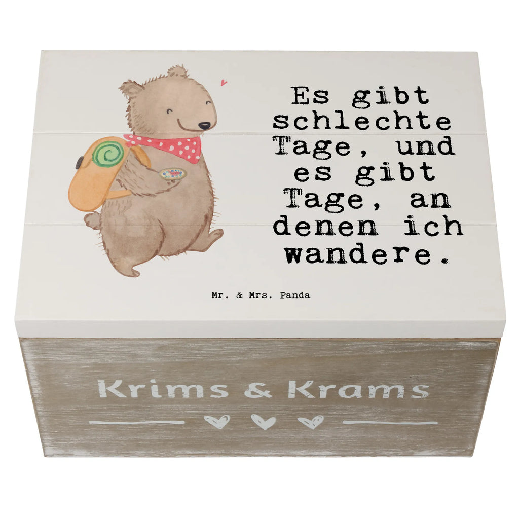 Holzkiste Bär Wandern Holzkiste, Kiste, Schatzkiste, Truhe, Schatulle, XXL, Erinnerungsbox, Erinnerungskiste, Dekokiste, Aufbewahrungsbox, Geschenkbox, Geschenkdose, Geschenk, Sport, Sportart, Hobby, Schenken, Danke, Dankeschön, Auszeichnung, Gewinn, Sportler, Wandern, Bergsteigen, Wintertouren, Outdoor Sport, Freizeitsport, Spazieren, Natur entdecken