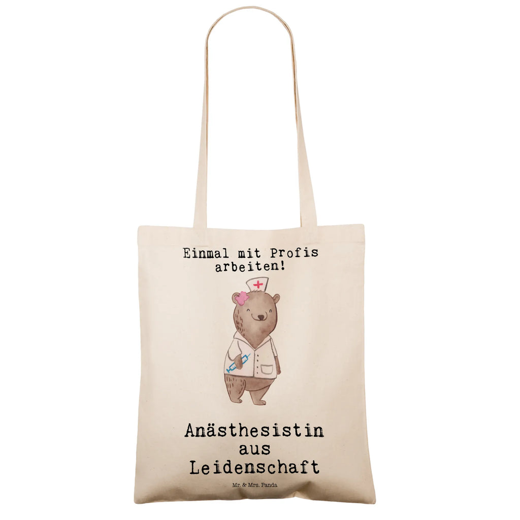 Tragetasche Anästhesistin aus Leidenschaft Beuteltasche, Beutel, Einkaufstasche, Jutebeutel, Stoffbeutel, Tasche, Shopper, Umhängetasche, Strandtasche, Schultertasche, Stofftasche, Tragetasche, Badetasche, Jutetasche, Einkaufstüte, Laptoptasche, Beruf, Ausbildung, Jubiläum, Abschied, Rente, Kollege, Kollegin, Geschenk, Schenken, Arbeitskollege, Mitarbeiter, Firma, Danke, Dankeschön, Anästhesistin, Narkoseärztin, Anästhesie, Krankenhaus, Studium