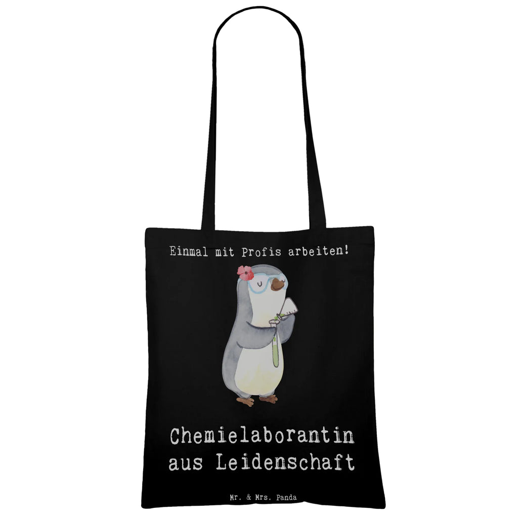 Tragetasche Chemielaborantin aus Leidenschaft Beuteltasche, Beutel, Einkaufstasche, Jutebeutel, Stoffbeutel, Tasche, Shopper, Umhängetasche, Strandtasche, Schultertasche, Stofftasche, Tragetasche, Badetasche, Jutetasche, Einkaufstüte, Laptoptasche, Beruf, Ausbildung, Jubiläum, Abschied, Rente, Kollege, Kollegin, Geschenk, Schenken, Arbeitskollege, Mitarbeiter, Firma, Danke, Dankeschön, Chemikerin, Chemielaborantin, Naturwissenschaftlerin, Labor, Studium, Forschung, Wissenschaftlerin