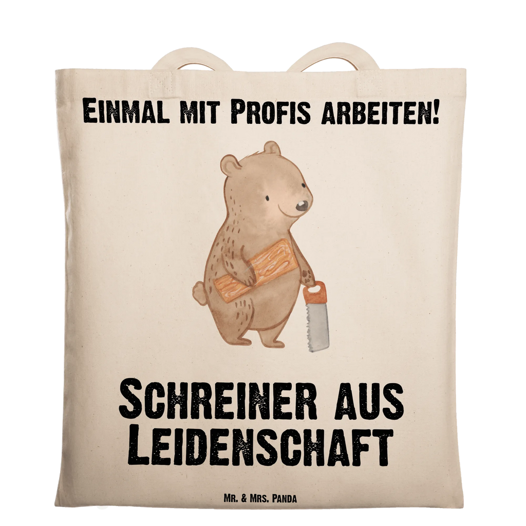 Tragetasche Schreiner aus Leidenschaft Beuteltasche, Beutel, Einkaufstasche, Jutebeutel, Stoffbeutel, Tasche, Shopper, Umhängetasche, Strandtasche, Schultertasche, Stofftasche, Tragetasche, Badetasche, Jutetasche, Einkaufstüte, Laptoptasche, Beruf, Ausbildung, Jubiläum, Abschied, Rente, Kollege, Kollegin, Geschenk, Schenken, Arbeitskollege, Mitarbeiter, Firma, Danke, Dankeschön