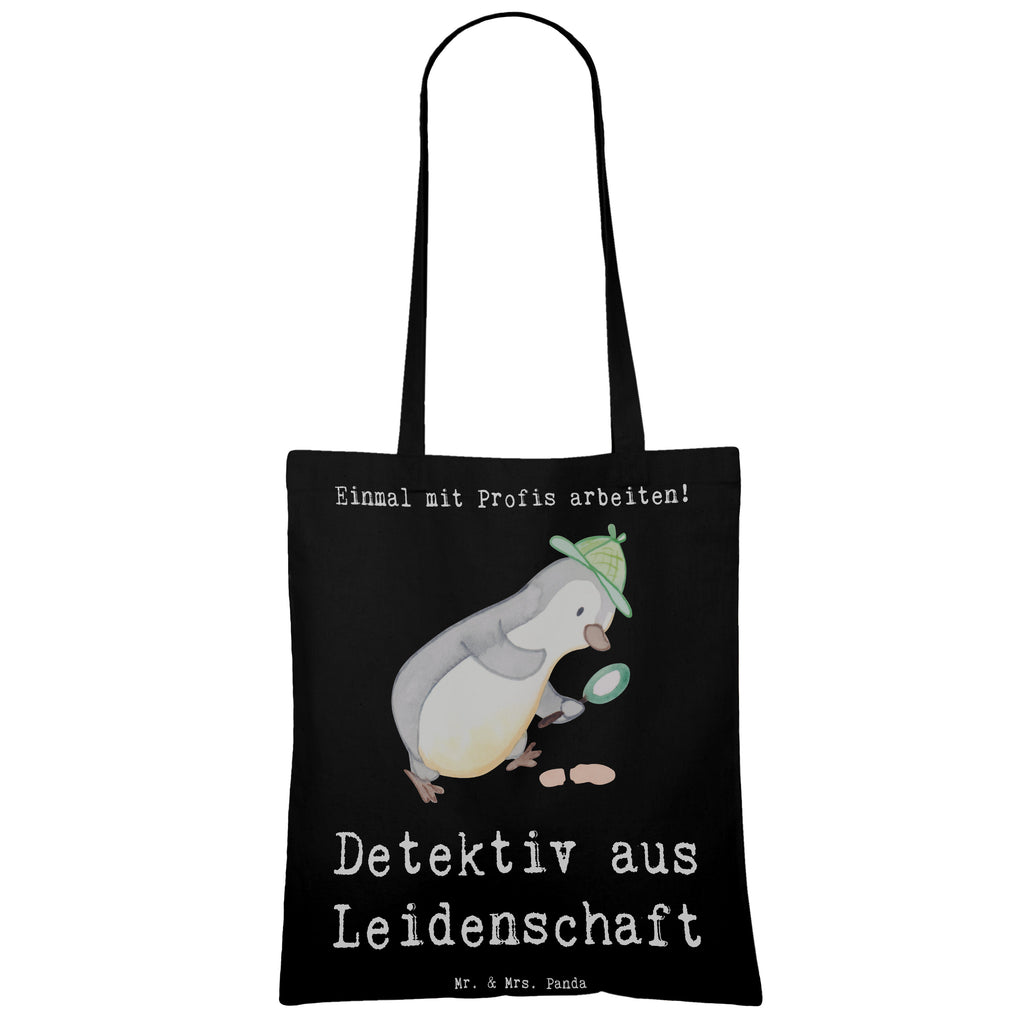 Tragetasche Detektiv aus Leidenschaft Beuteltasche, Beutel, Einkaufstasche, Jutebeutel, Stoffbeutel, Tasche, Shopper, Umhängetasche, Strandtasche, Schultertasche, Stofftasche, Tragetasche, Badetasche, Jutetasche, Einkaufstüte, Laptoptasche, Beruf, Ausbildung, Jubiläum, Abschied, Rente, Kollege, Kollegin, Geschenk, Schenken, Arbeitskollege, Mitarbeiter, Firma, Danke, Dankeschön, Detektiv, Ermittler, Agent, Privatdetektei, Berufsdetektiv, Wirtschaftsdetektei, Detektivausbildung, Spurensuche