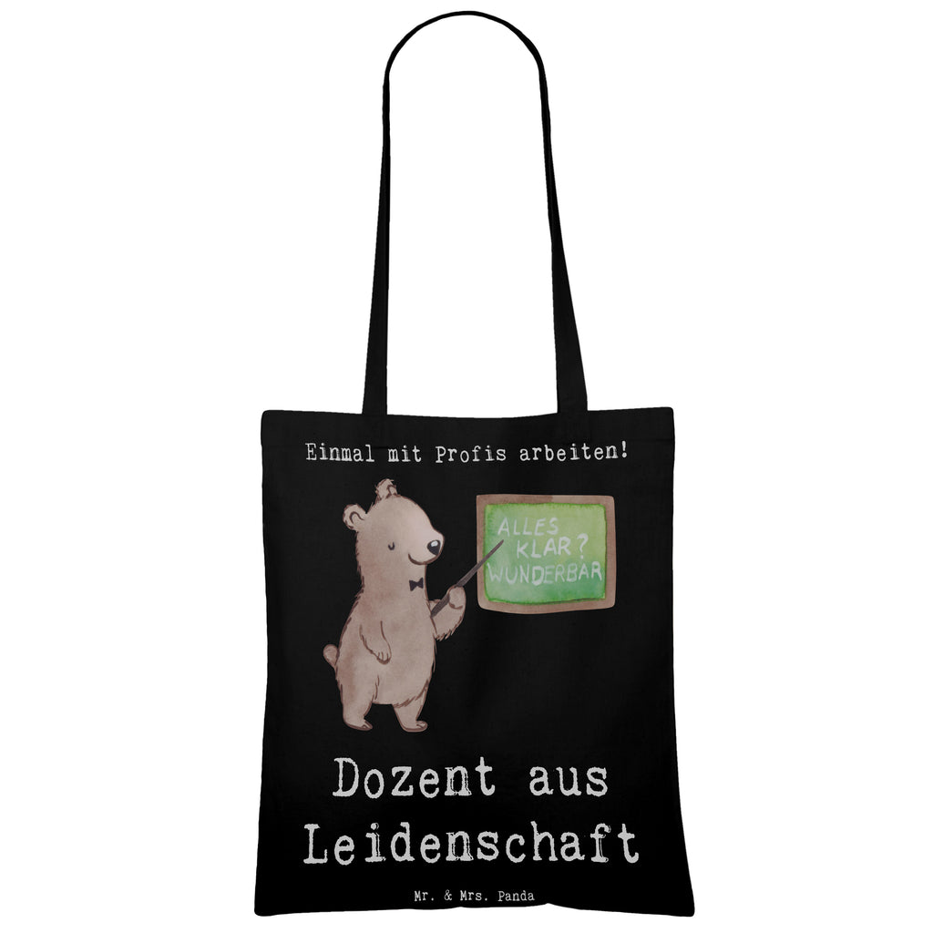 Tragetasche Dozent aus Leidenschaft Beuteltasche, Beutel, Einkaufstasche, Jutebeutel, Stoffbeutel, Tasche, Shopper, Umhängetasche, Strandtasche, Schultertasche, Stofftasche, Tragetasche, Badetasche, Jutetasche, Einkaufstüte, Laptoptasche, Beruf, Ausbildung, Jubiläum, Abschied, Rente, Kollege, Kollegin, Geschenk, Schenken, Arbeitskollege, Mitarbeiter, Firma, Danke, Dankeschön, Dozent, Professor, Universität, Vorlesung, Tutor, Akademiker, Uni, Unterricht